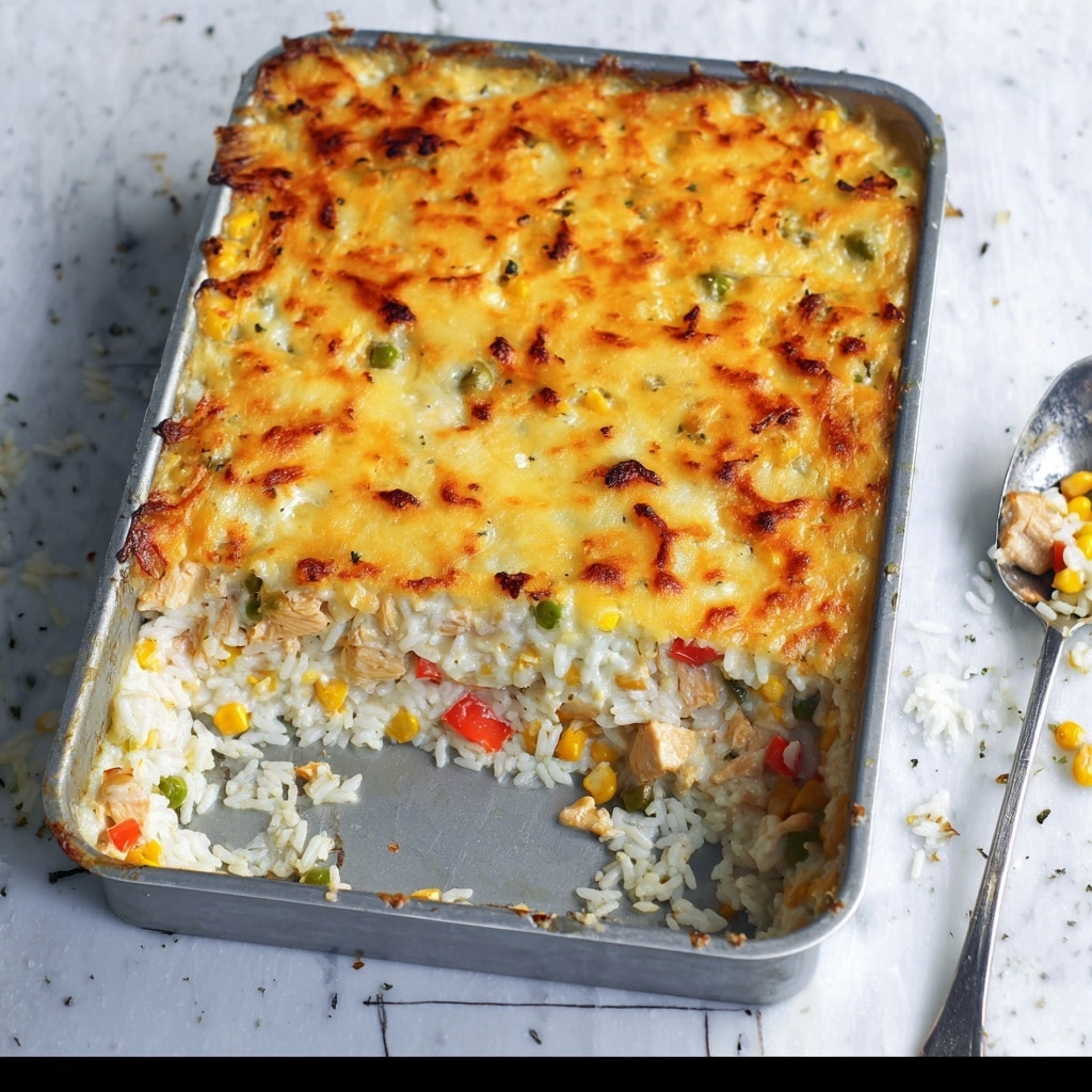 Cheesy Salmon Casserole Recipe