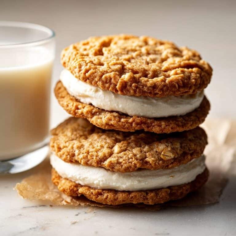 Homemade Little Debbie Oatmeal Cream Pies Recipe