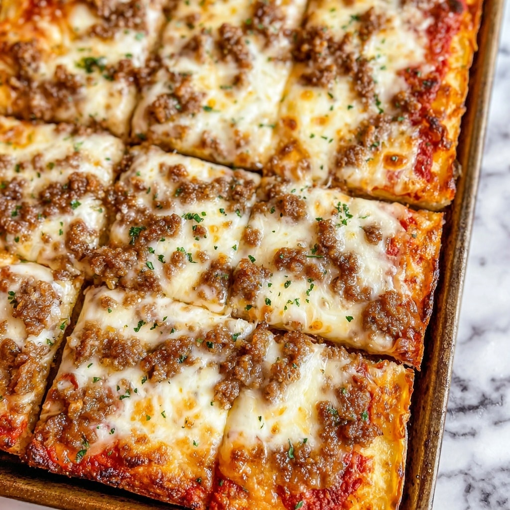 School Cafeteria Pizza Recipe - Recipe Image