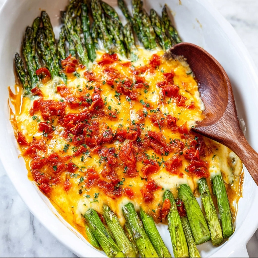 Cheesy Rotel Asparagus Recipe