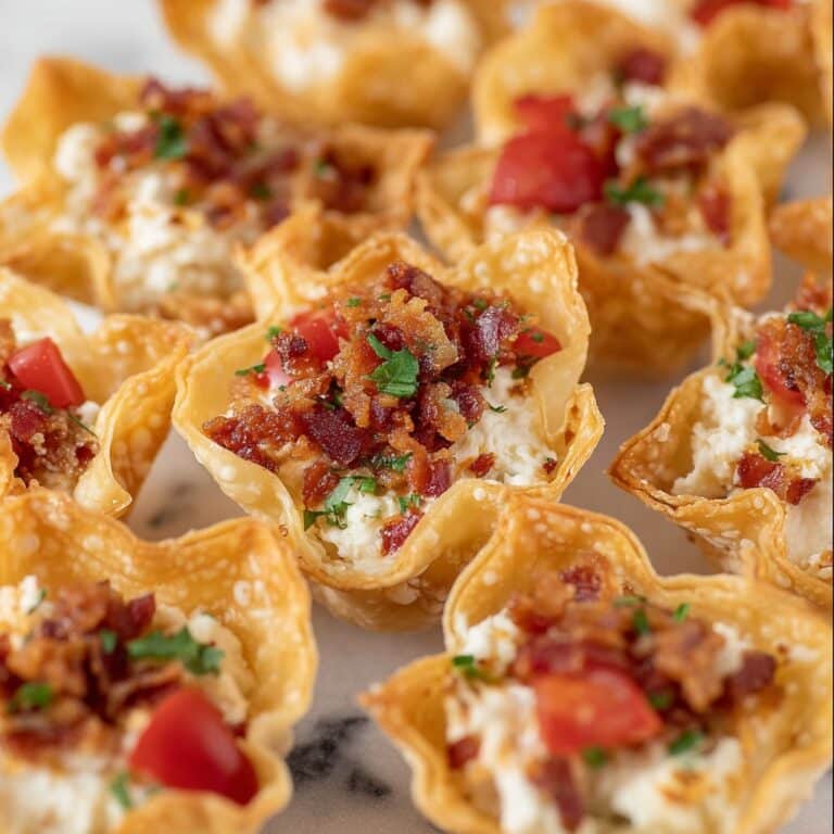 Kentucky Hot Brown Wontons Recipe