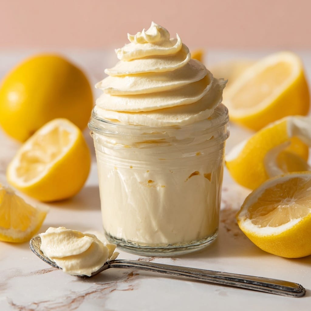 Vegan Lemon Frosting (German Buttercream) Recipe - Recipe Image