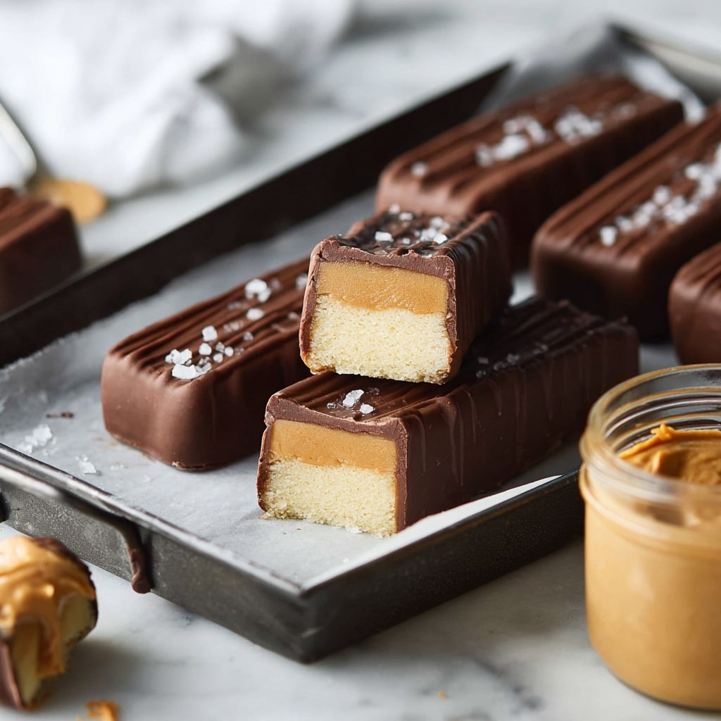 Vegan Peanut Butter Twix Bars Recipe