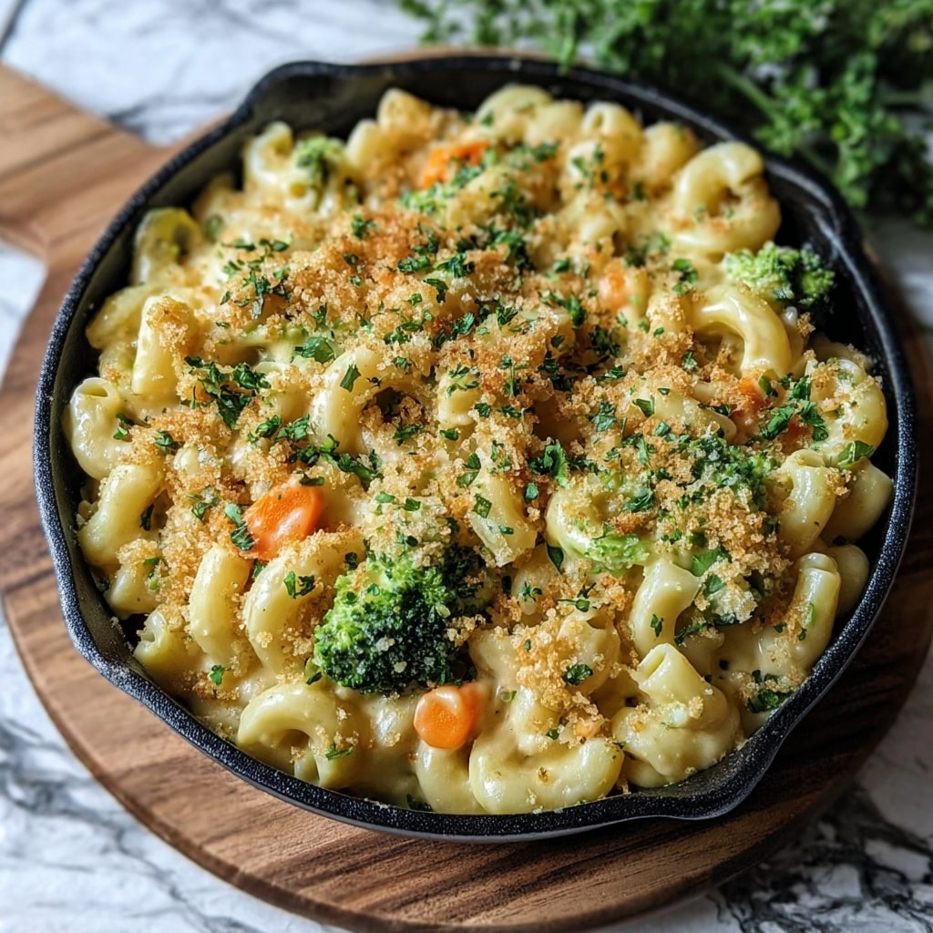 One Pot Veggie Mac and Cheese Recipe