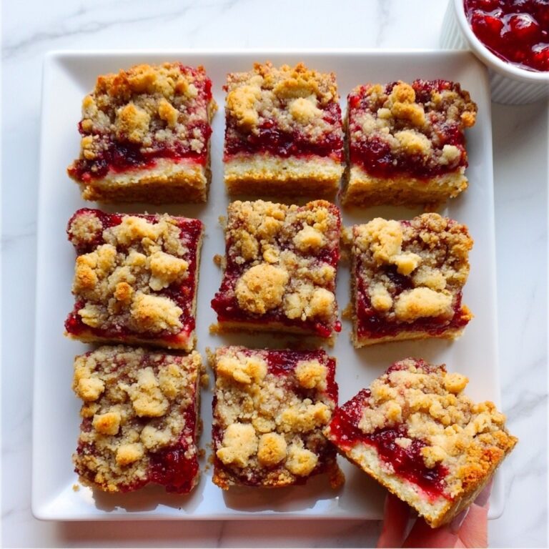 Cherry Almond Cheesecake Bars Recipe