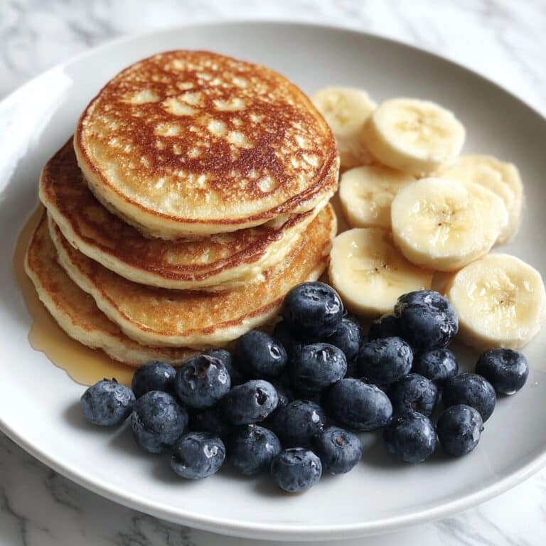 Flourless Banana & Protein Powder Pancakes Recipe