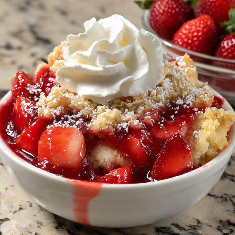 Easy Strawberry Cobbler Recipe