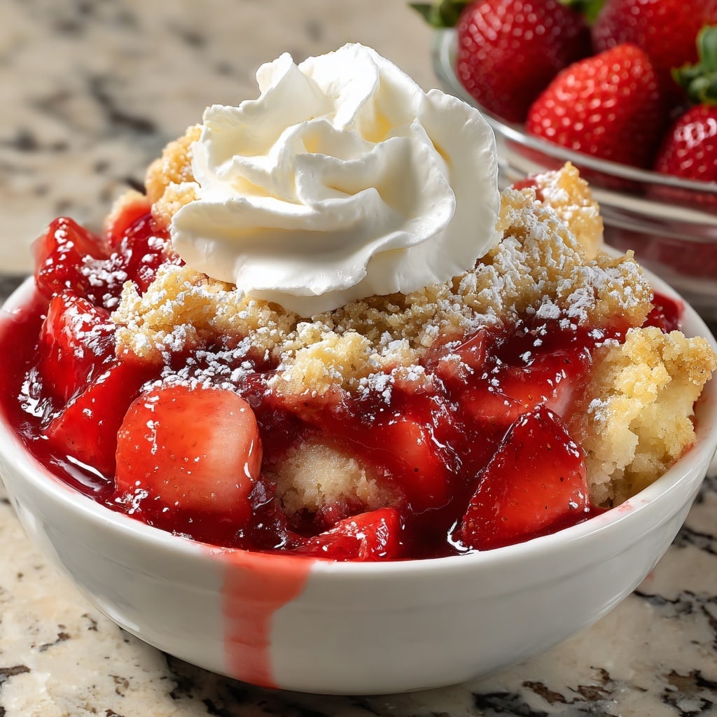 Easy Strawberry Cobbler Recipe