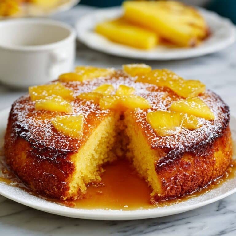 Pineapple Juice Cake Recipe