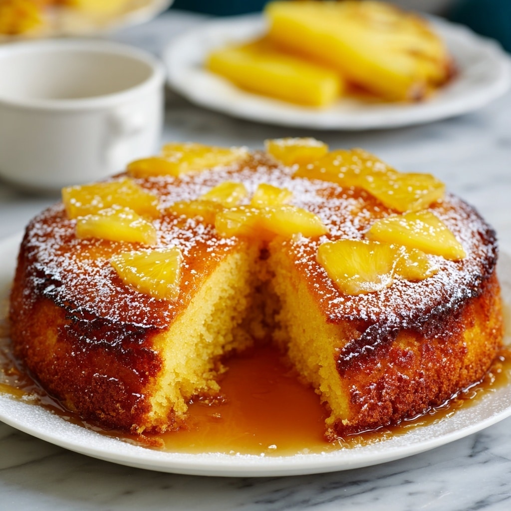Pineapple Juice Cake Recipe