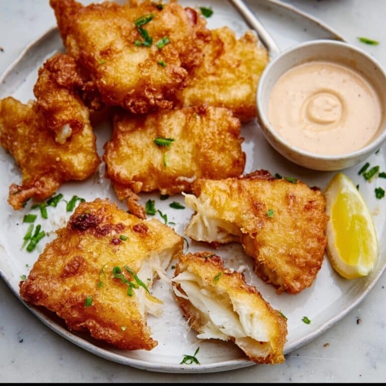 Crab Beignets with Remoulade Dipping Sauce Recipe
