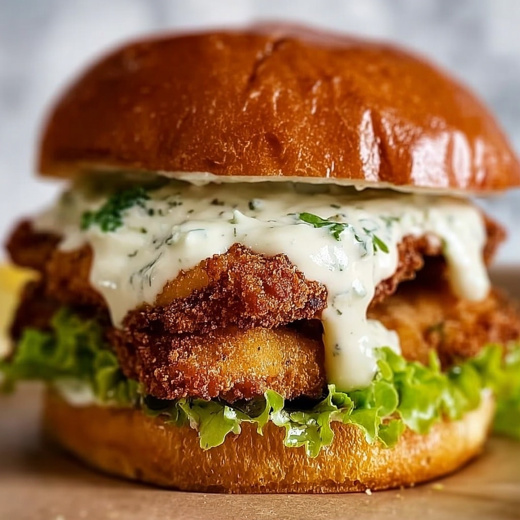 Crispy Chicken Caesar Sandwich Recipe