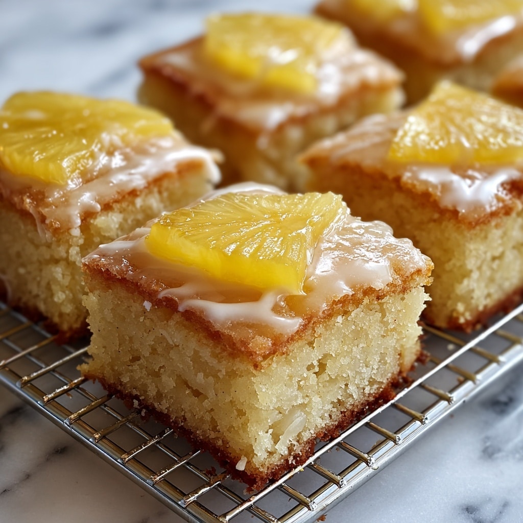 Pineapple Condensed Milk Cake Recipe