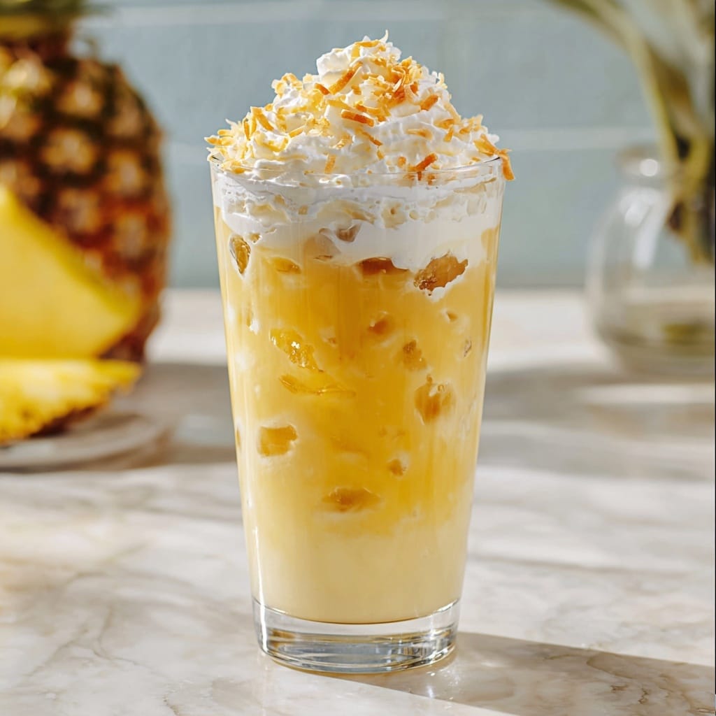 Refreshing Homemade Pineapple Italian Soda Recipe