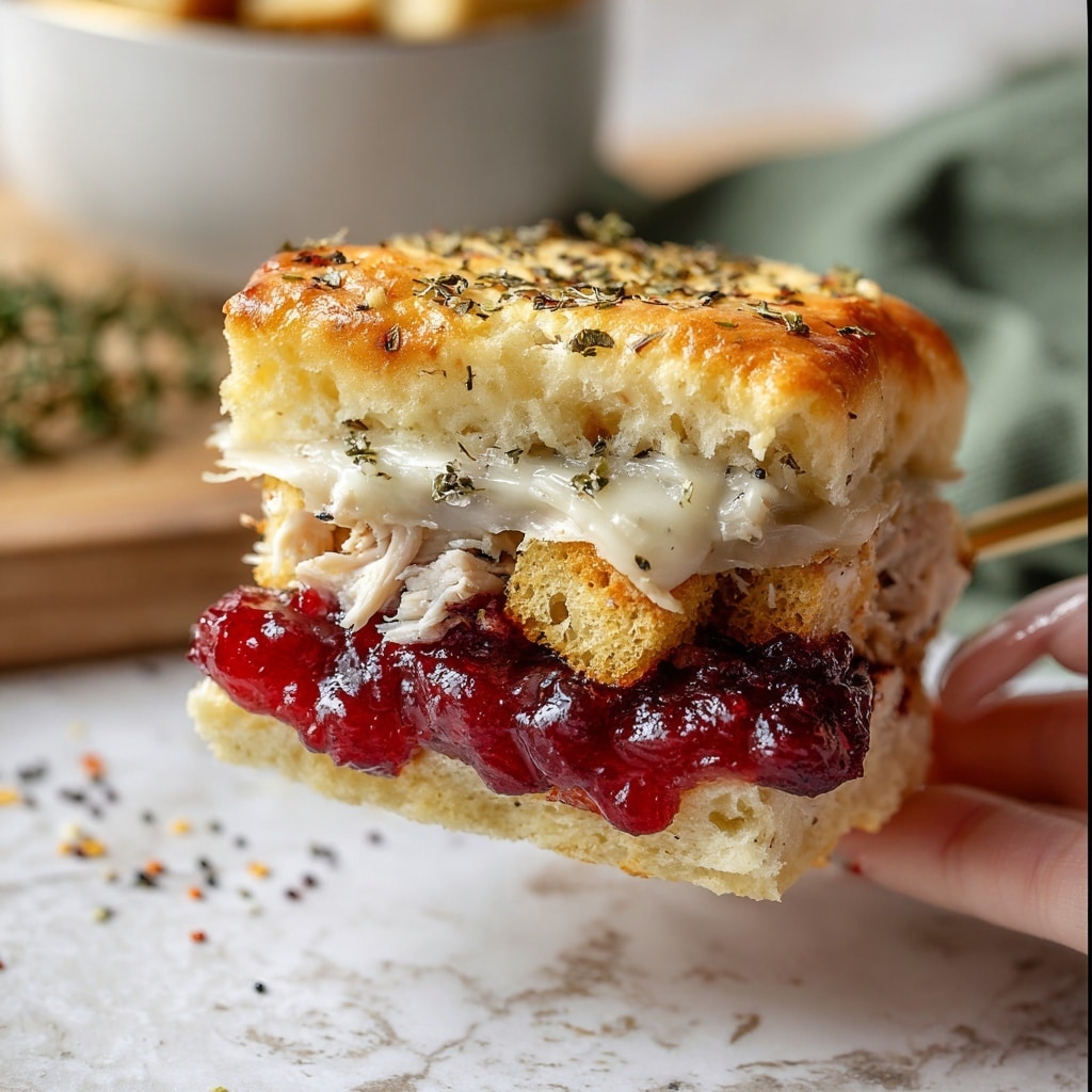 Thanksgiving Leftover Sliders Recipe - Recipe Image