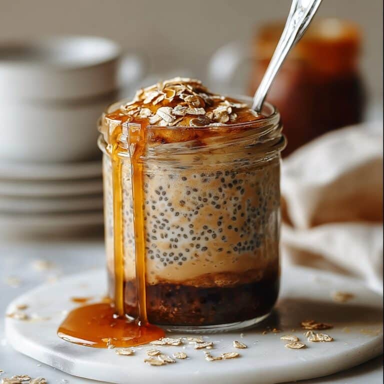Caramel Macchiato Overnight Oats Recipe