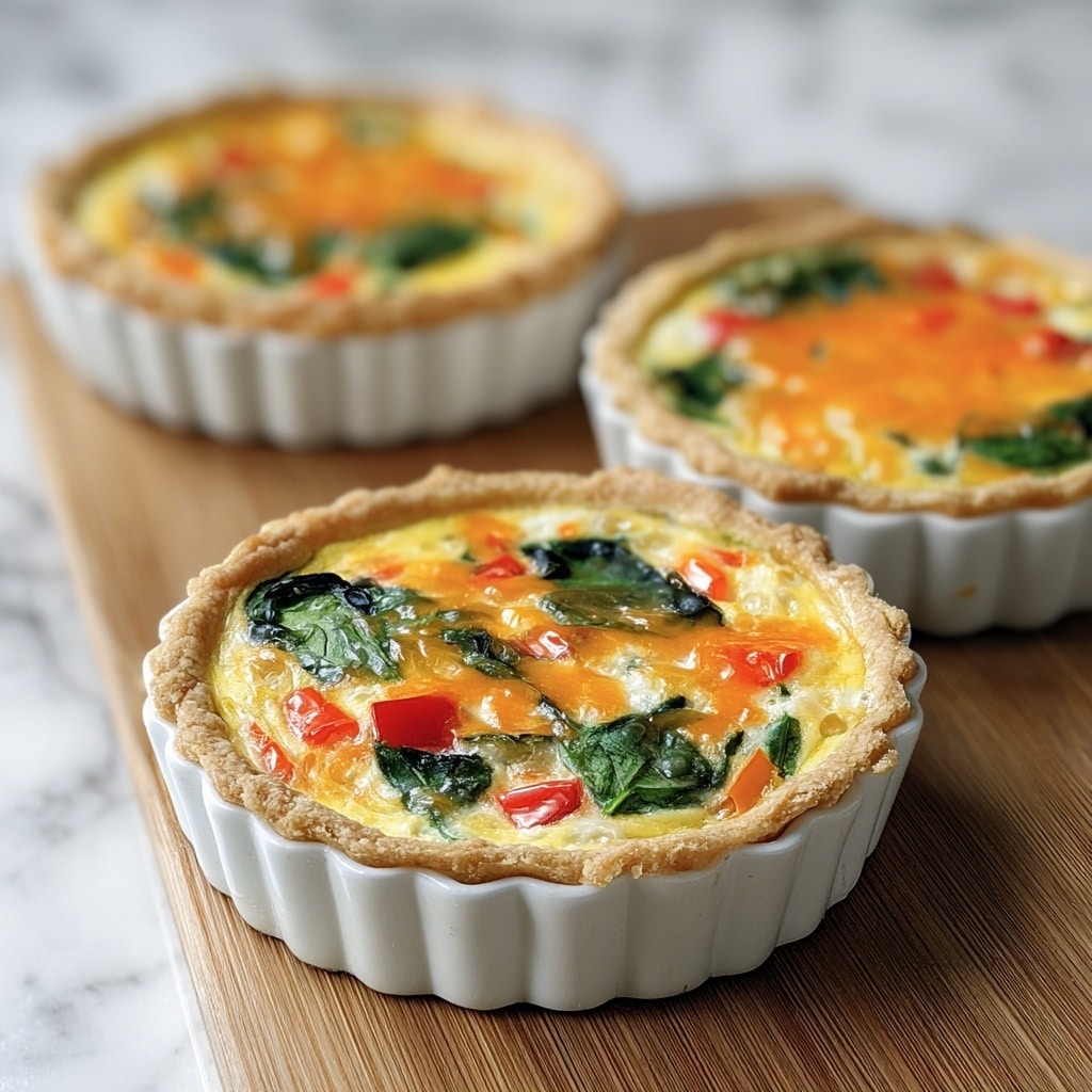 Mini Veggie Quiches: Easy Recipe for a Tasty Snack! Recipe