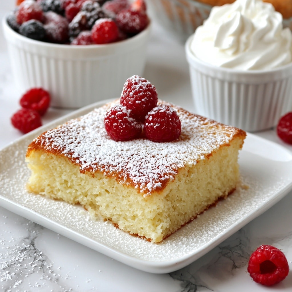 Hot Milk Cake Recipe