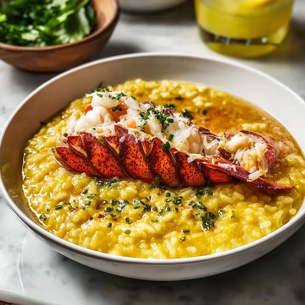 Butter Poached Lobster Risotto Recipe - Recipe Image