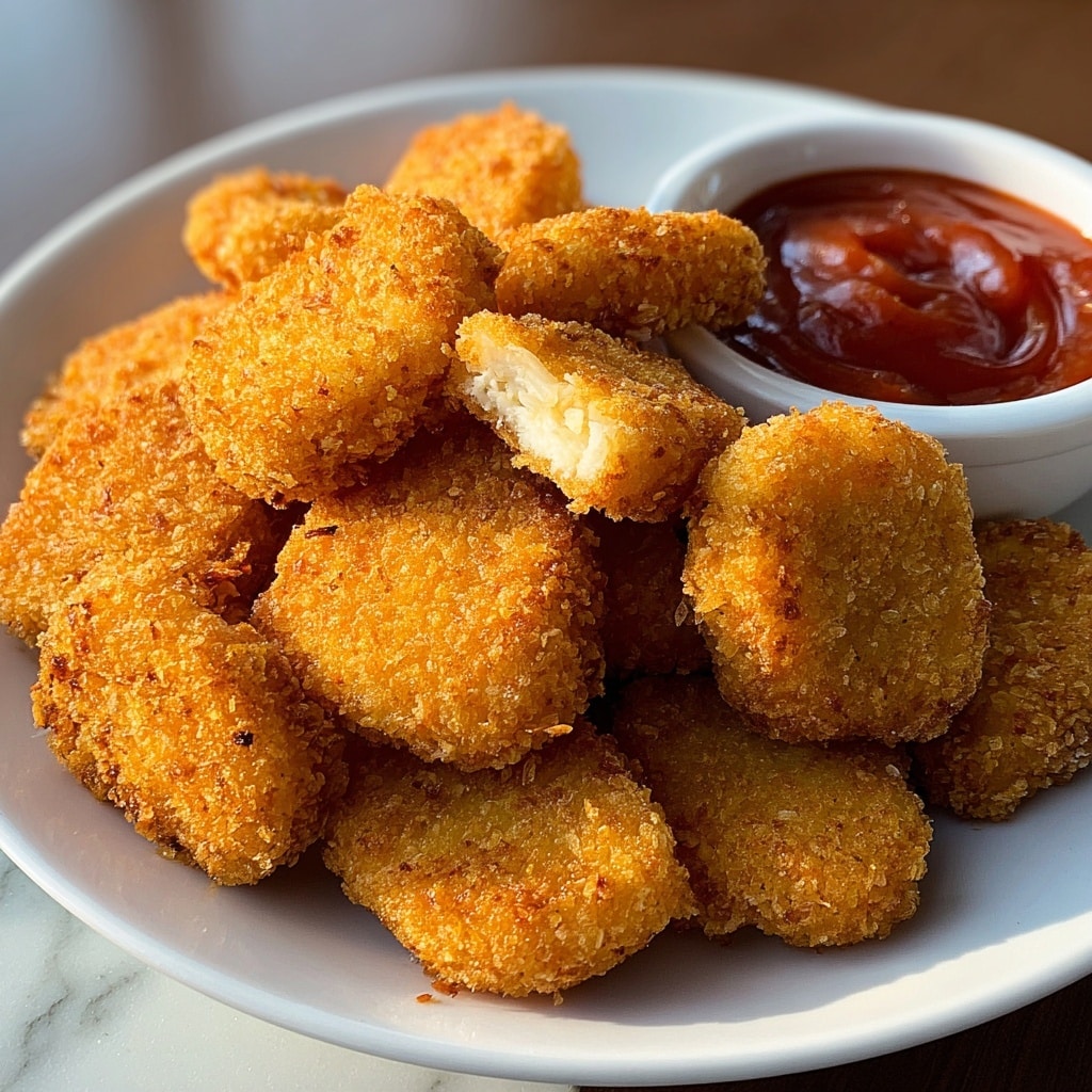 Crispy Homemade Chicken Nuggets Recipe - Recipe Image