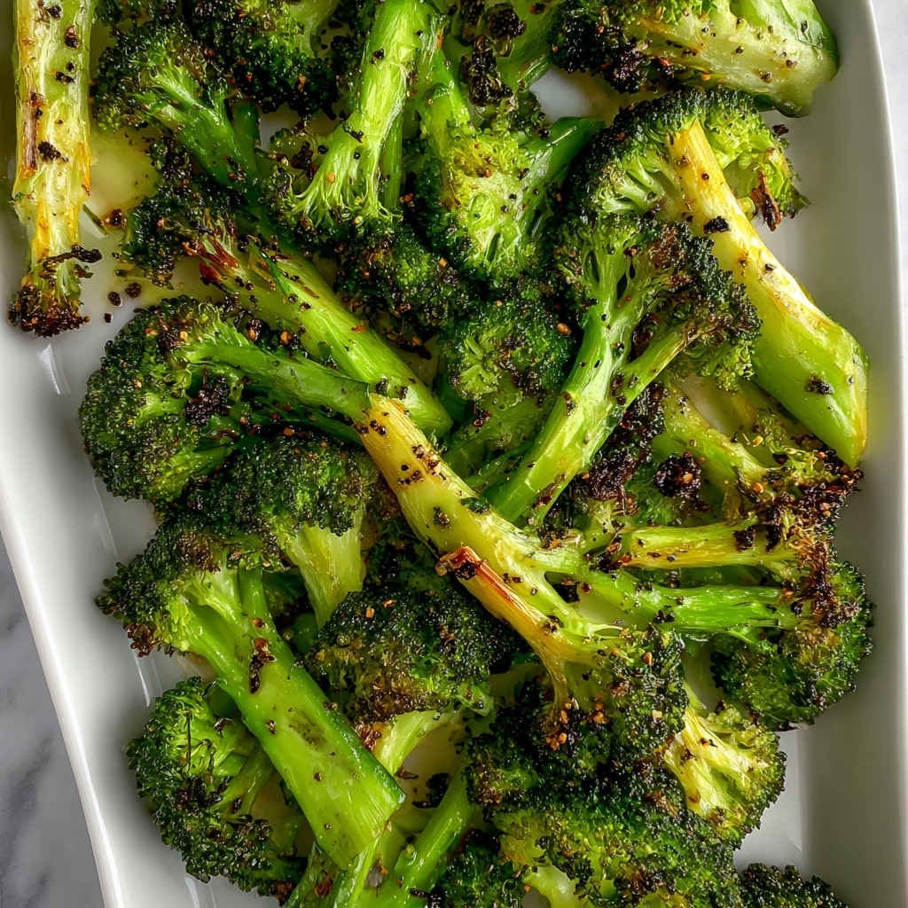 Roasted Broccoli with Garlic, Lemon, and Parmesan Recipe - Recipe Image