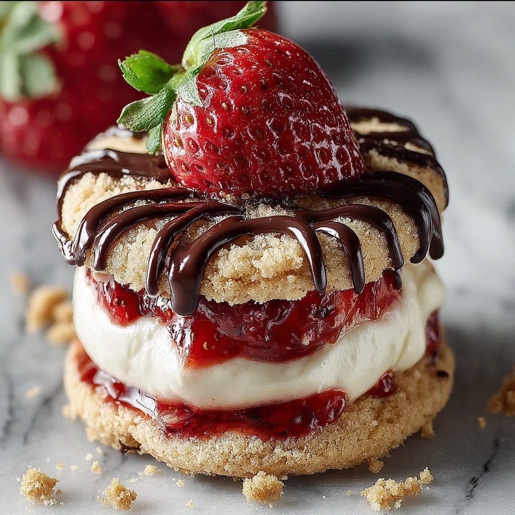 Strawberry Crunch Stuffed Cookies Recipe - Recipe Image