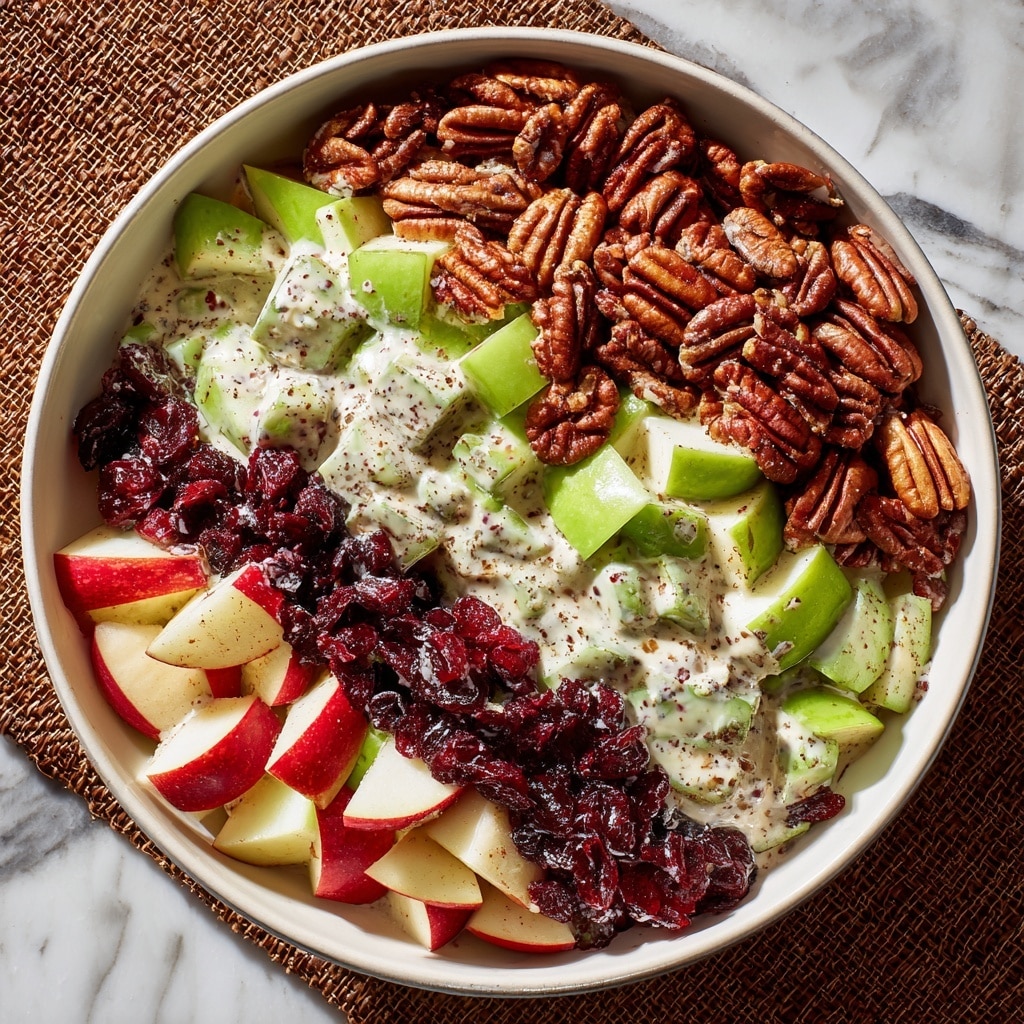 Apple Salad with Honeycrisp, Grapes, Pecans, and Cranberries Recipe - Recipe Image