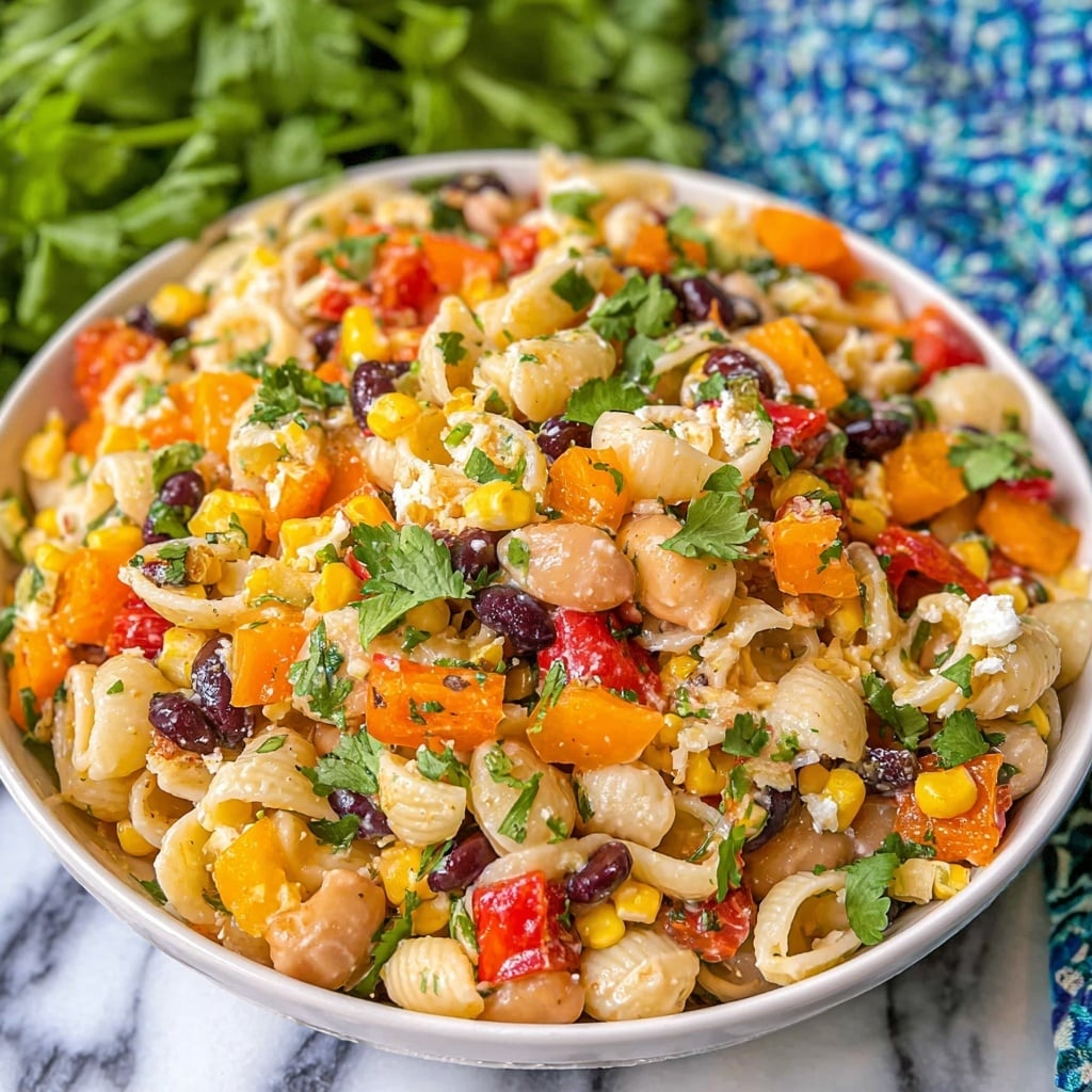 Cowboy Caviar Pasta Salad Recipe - Recipe Image
