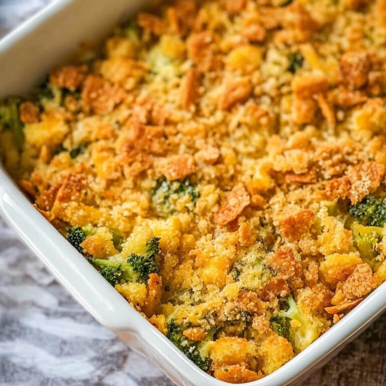 Corn and Broccoli Rice Casserole Recipe