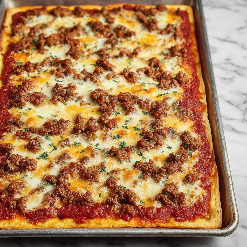 Easy Taco Pizza Recipe - Recipe Image