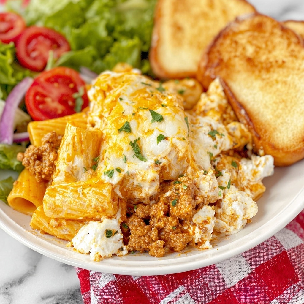 Million Dollar Baked Rigatoni Recipe - Recipe Image