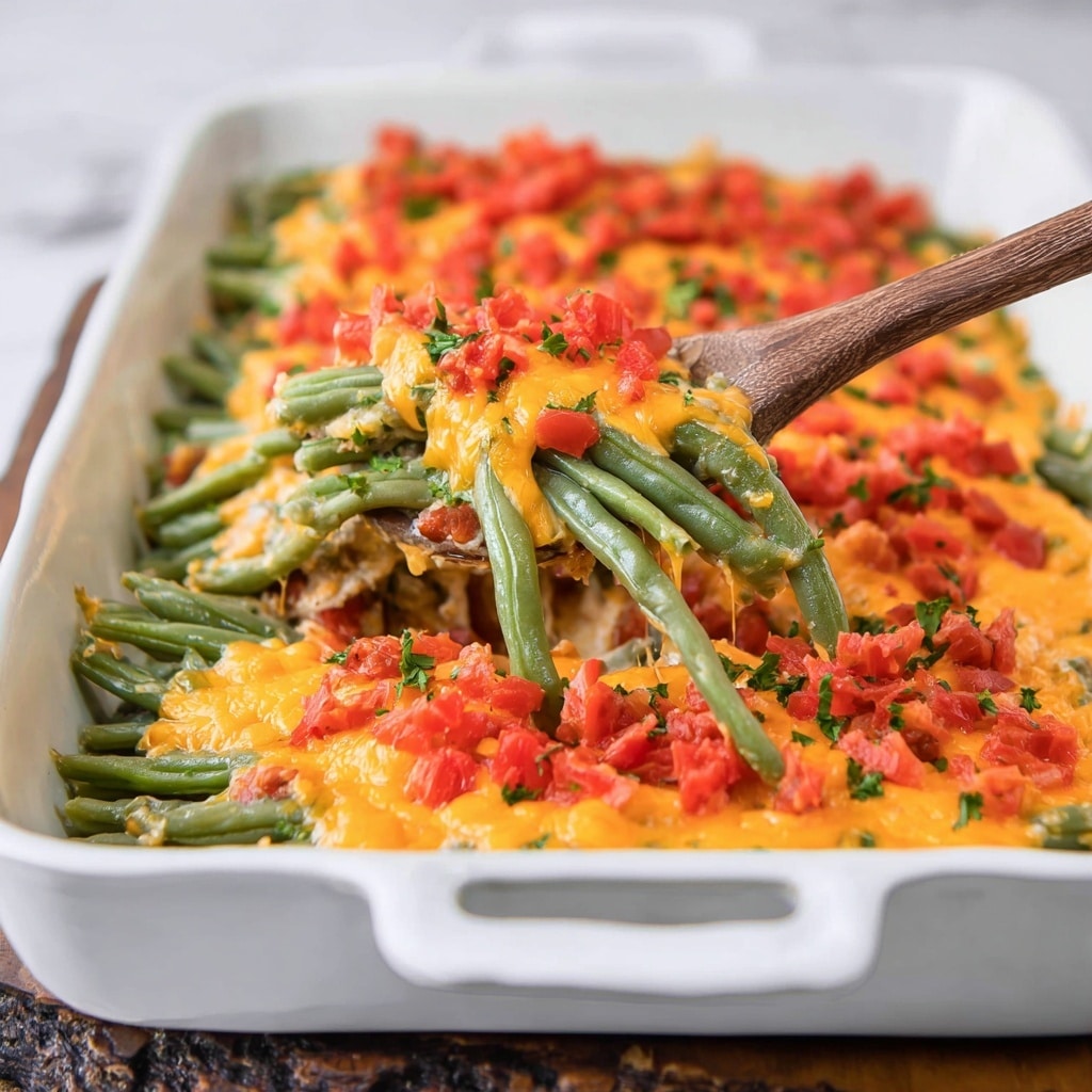 Mexican Green Beans Bake Recipe