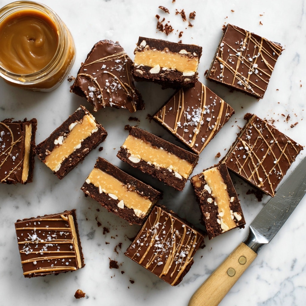 Vegan Peanut Butter Brownies (No Bake) Recipe - Recipe Image
