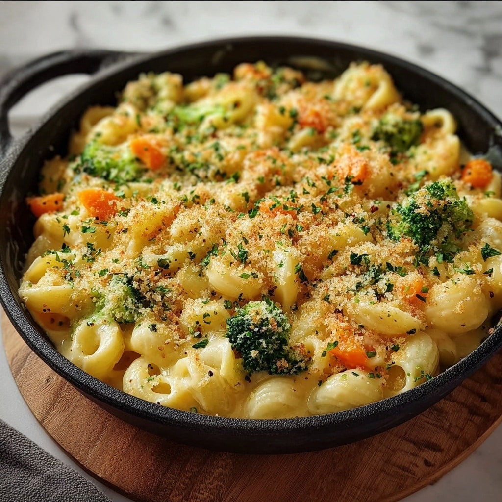 One Pot Veggie Mac and Cheese Recipe - Recipe Image