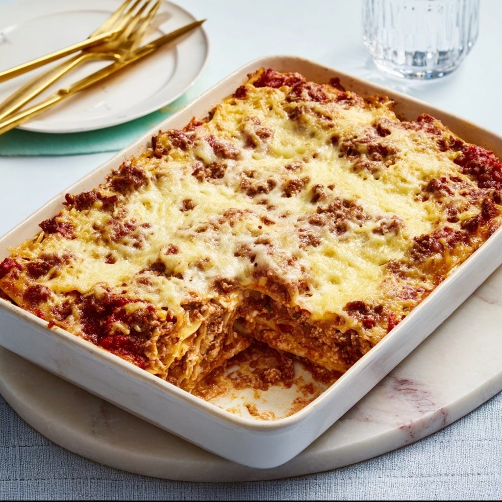 Homestyle Ground Beef Casserole Recipe - Recipe Image