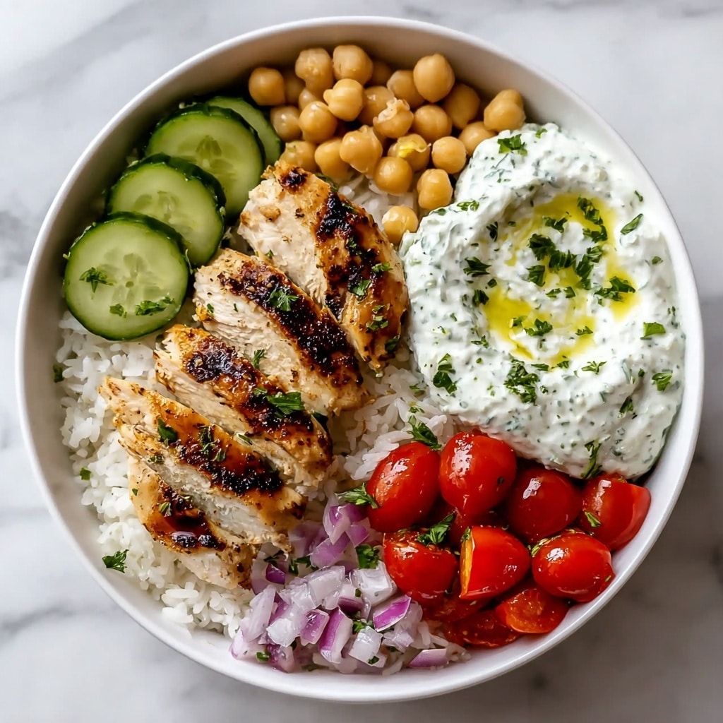 Mediterranean Chicken & Rice Bowls Recipe - Recipe Image