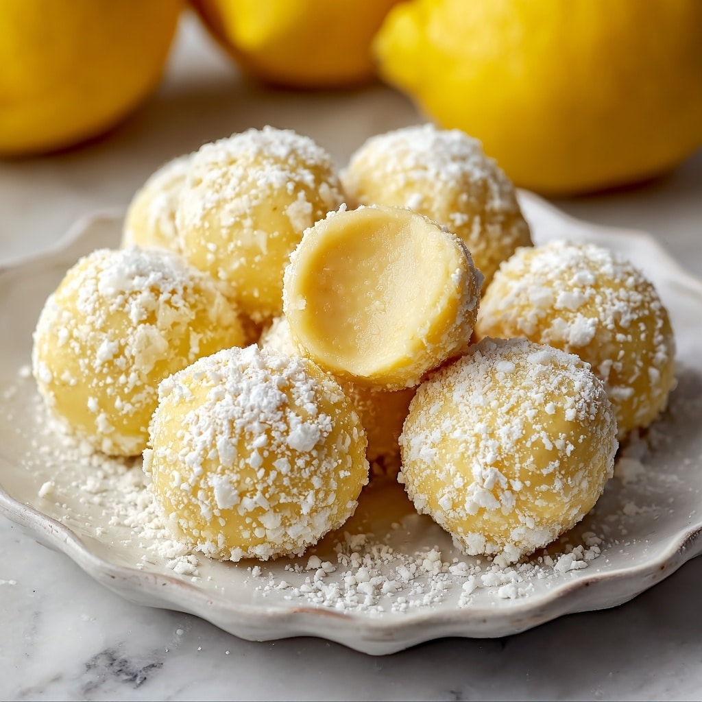 Lemon Truffles Recipe - Recipe Image