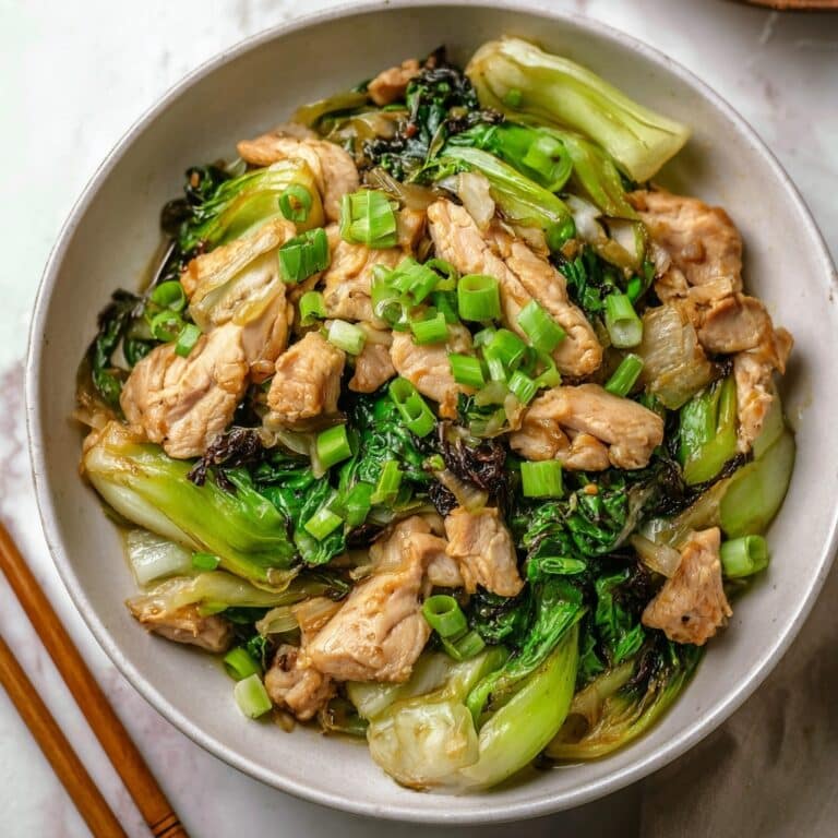 Chinese Chicken Cabbage Stir-Fry Recipe