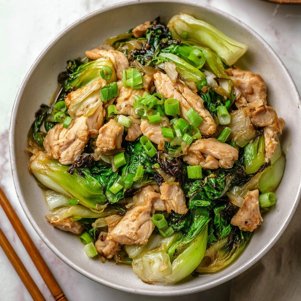 Chinese Chicken Cabbage Stir-Fry Recipe