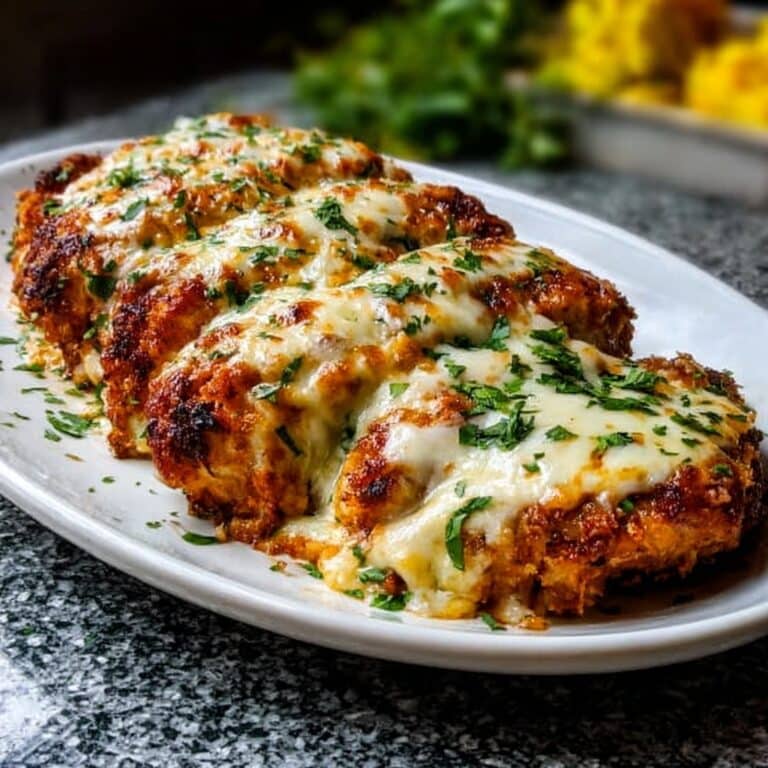 Garlic Parmesan Chicken Meatloaf Recipe