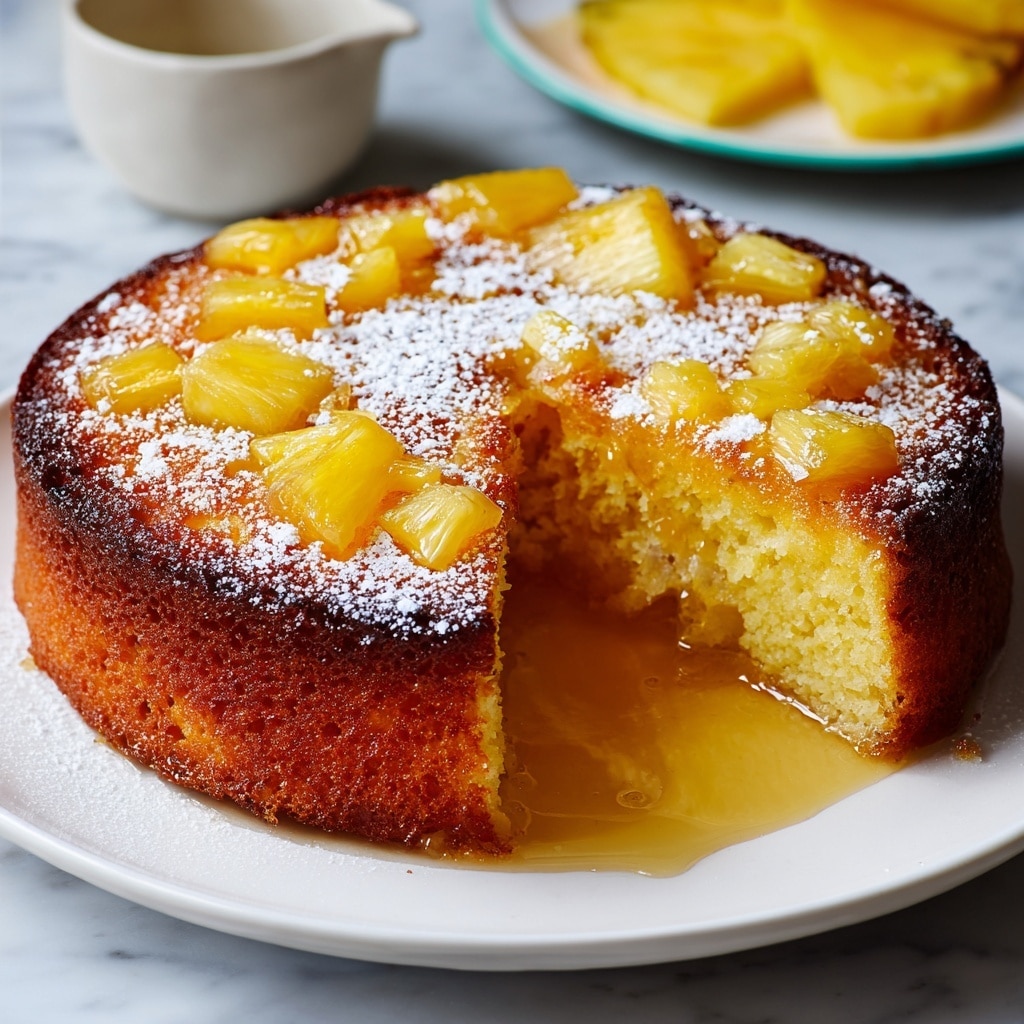 Pineapple Juice Cake Recipe - Recipe Image