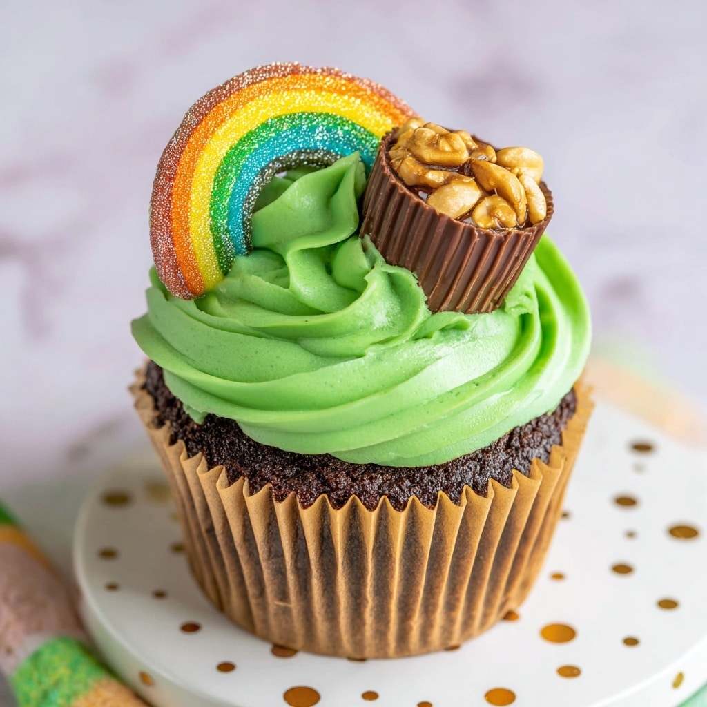 Pot of Gold Cupcakes Recipe - Recipe Image