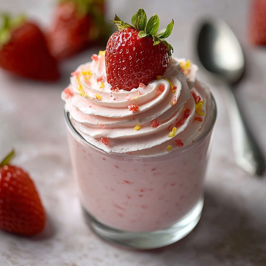 Strawberry Mousse Recipe - Recipe Image
