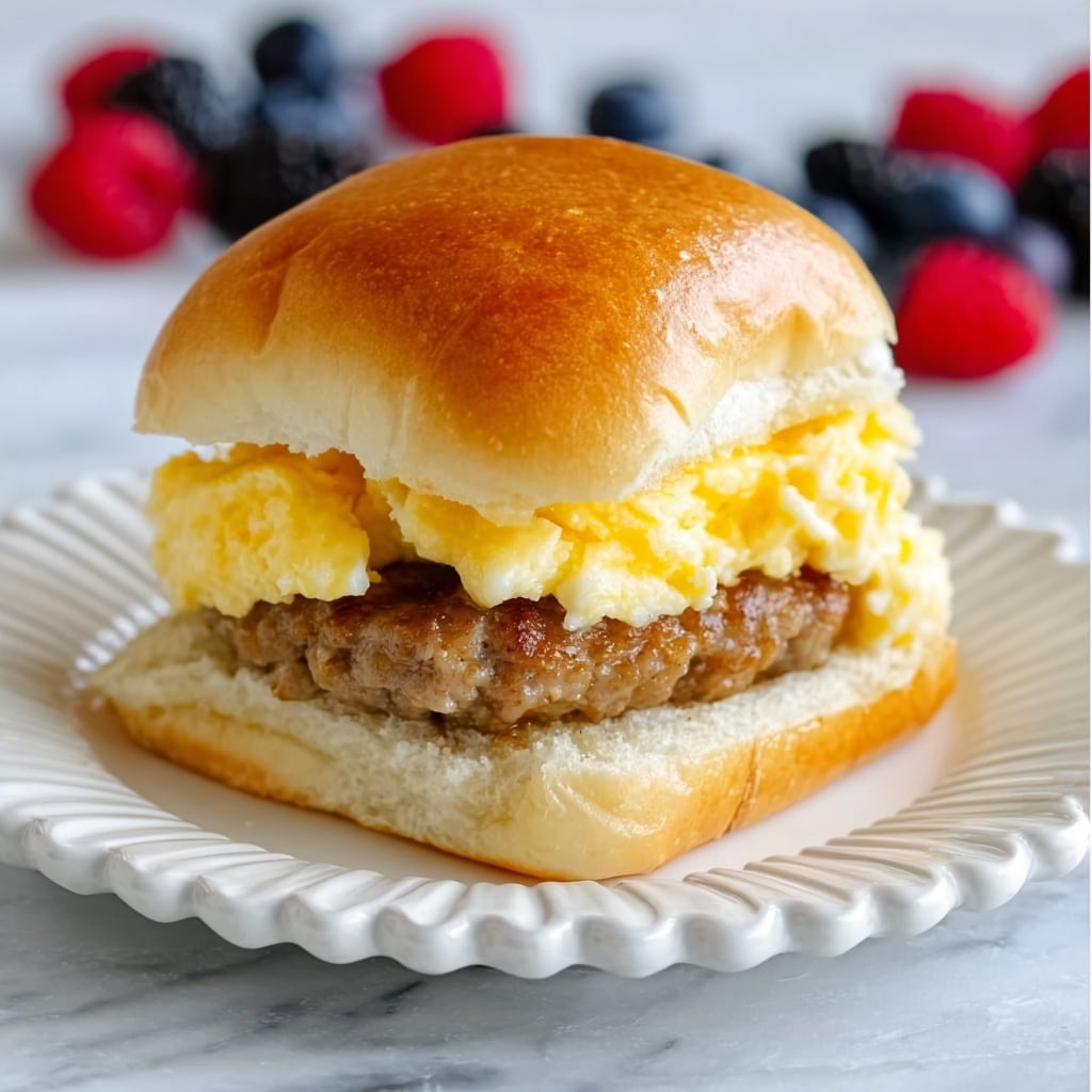 Breakfast Sliders Recipe - Recipe Image
