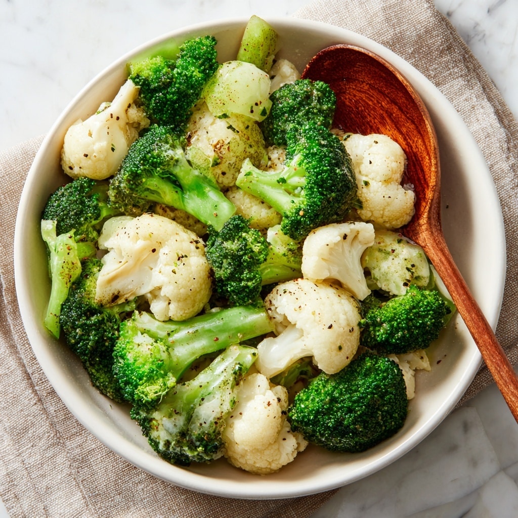 Broccoli with Cauliflower Recipe - Recipe Image