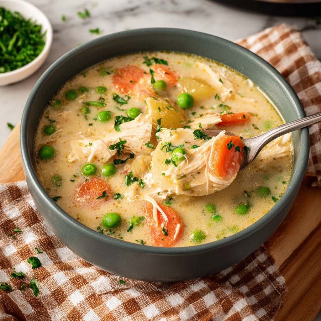 Slow Cooker Chicken and Dumplings Recipe - Recipe Image