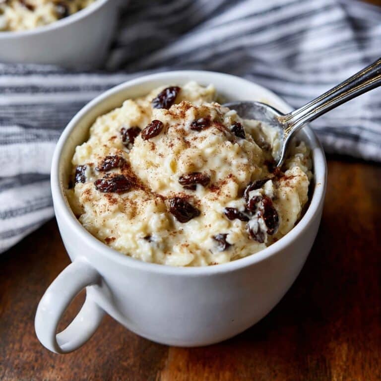 Homemade Rice Pudding Recipe