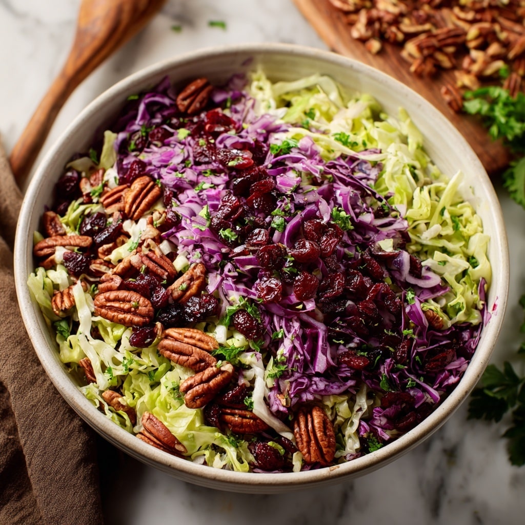 Cranberry Pecan Slaw Recipe - Recipe Image