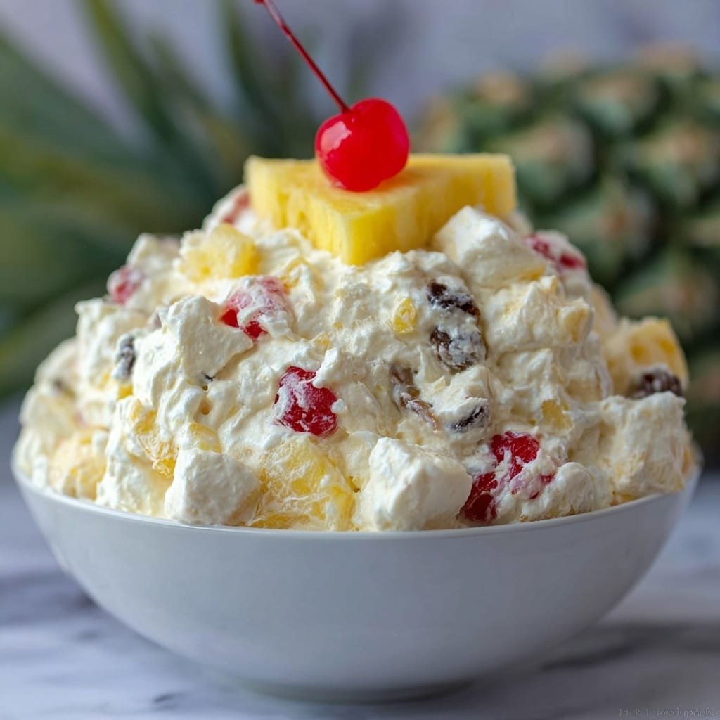 Pineapple Fluff Salad Recipe - Recipe Image