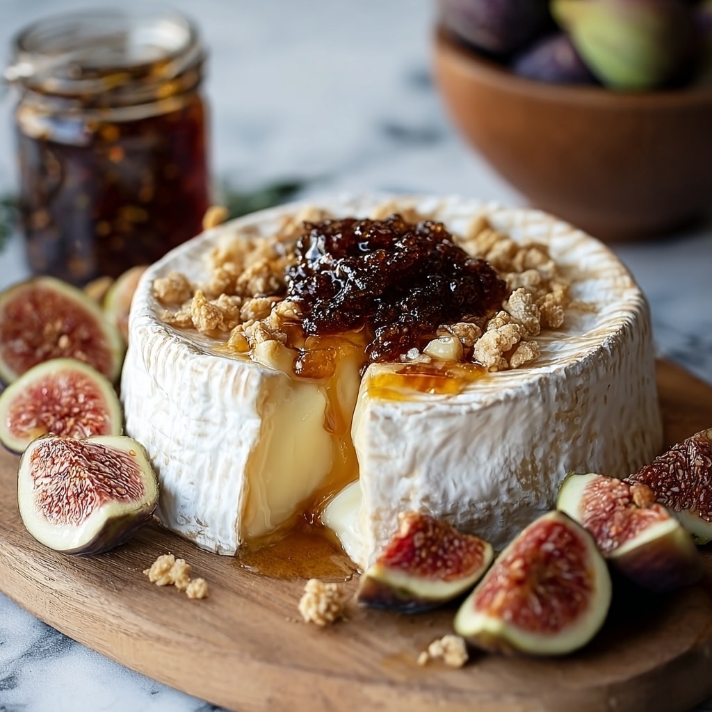 Boursin Cheese with Fig Jam and Pistachios: An Elegant Appetizer Recipe - Recipe Image